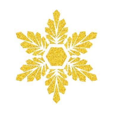 Beyaz altın kar tanesi