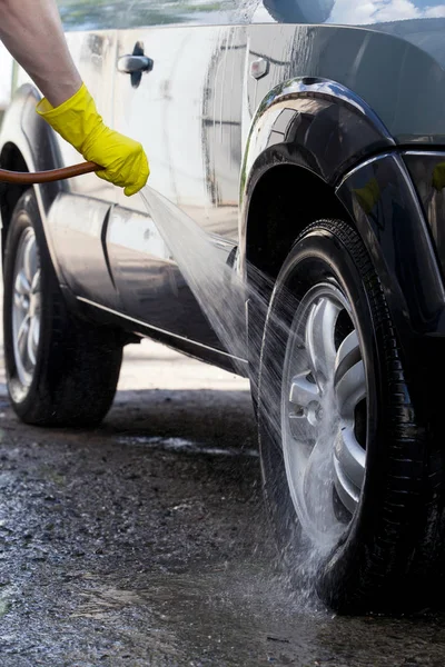De auto wassen — Stockfoto