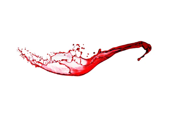 Plons rode wijn. — Stockfoto