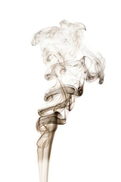 Füst fehér alapon — Stock Fotó