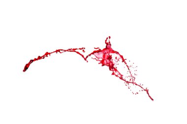 Bir damla kırmızı şarap.