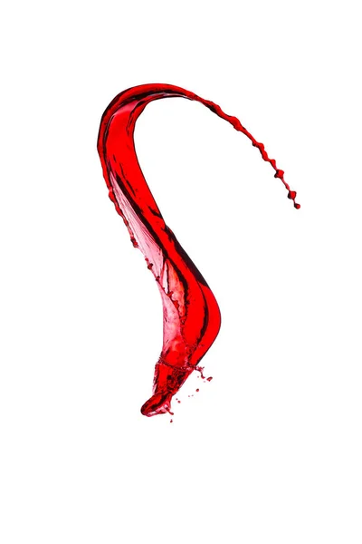 Salpicadura de vino tinto — Foto de Stock