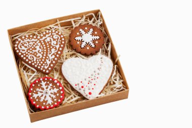 Zencefilli bisküvi kutusuyla