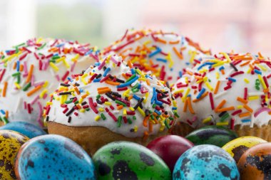 Paskalya tatili için geleneksel kek 