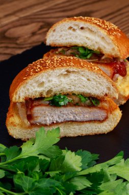 ev yapımı hamburger