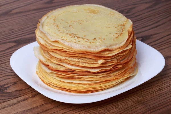 Stapel von Pfannkuchen — Stockfoto