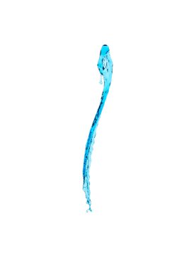 su sıçramalarına üzerinde beyaz izole