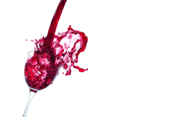Vörös bor, öntés — Stock Fotó