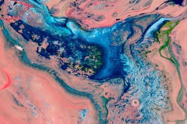 Pembe tonlardaki akrilik boyanın soyut arkaplanı