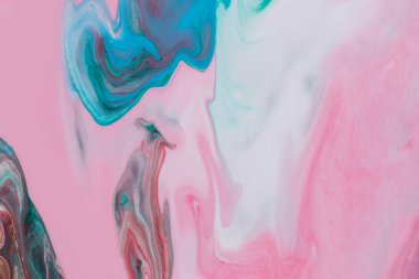 Pembe tonlardaki akrilik boyanın soyut arkaplanı