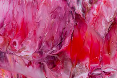 Pembe tonlardaki akrilik boyanın soyut arkaplanı