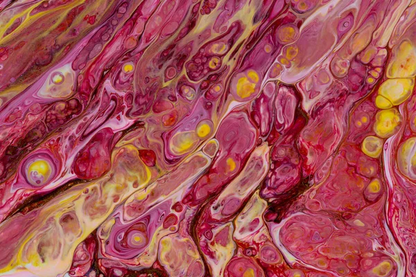Абстрактный Фон Акриловой Краски Розовых Тонах — стоковое фото