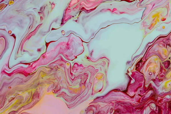 Абстрактний Фон Акрилової Фарби Рожевих Тонах — стокове фото