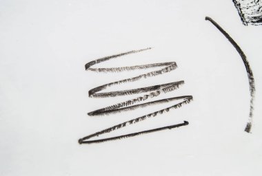 Çizgi siyah eyeliner kozmetik kalem çizim sanat yapmak kadar kozmetik güzellik