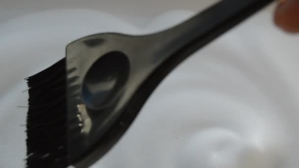 Crème teinture capillaire, mousse mélange pompon, préparation pour la peinture des cheveux 