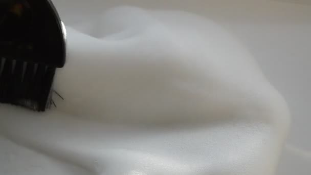 Crème teinture capillaire, mousse mélange pompon, préparation pour la peinture des cheveux 