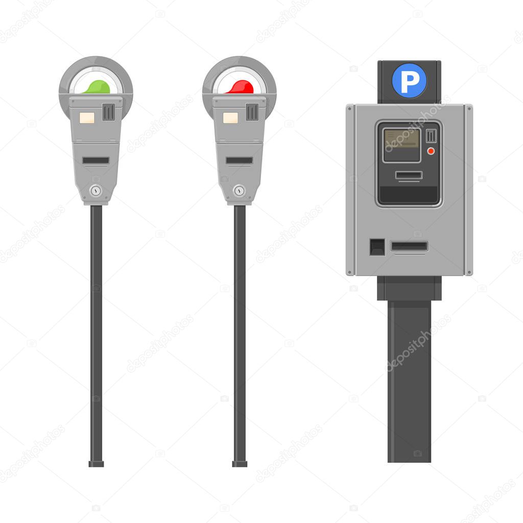 Parking Meter Icons.