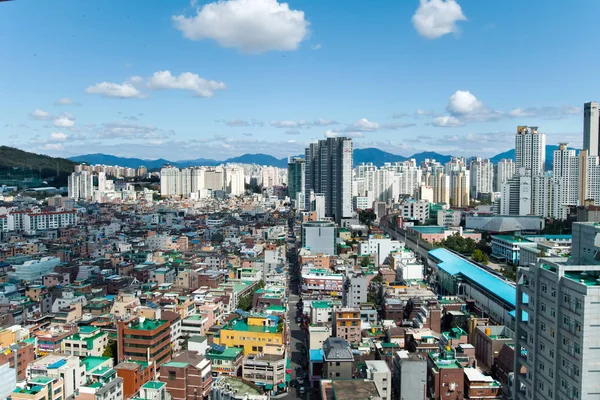 Seoul, Güney Kore - 17 Eylül 2017: Seul kenti manzara fotoğrafı, Güney Kore