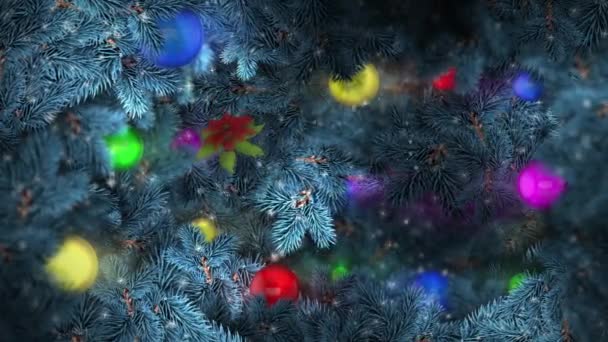 Fondo Navidad Invierno — Vídeo de stock