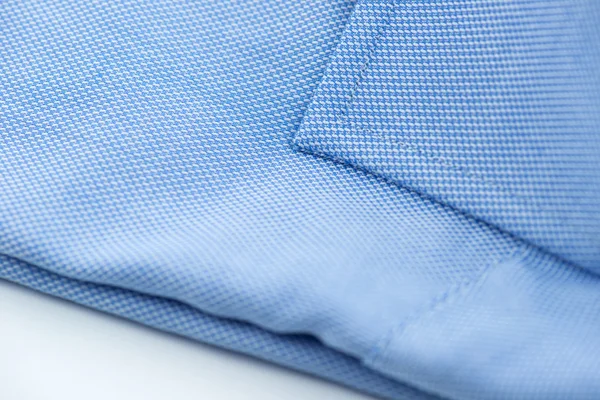 Camisa azul con bordado — Foto de Stock