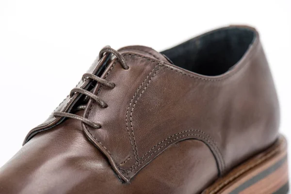 Detalhes do sapato, isolado em estúdio — Fotografia de Stock
