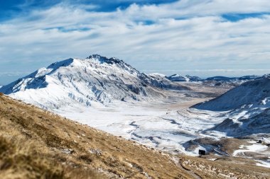 Campo Imperatore - Aquila görünümünü