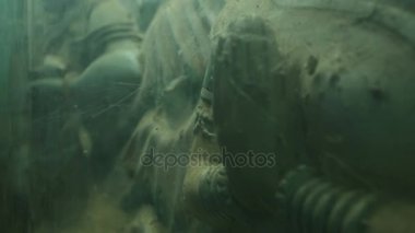 Hindu Tanrı ve Tanrıça heykelleri. El sanatları ve sanat Hindistan. Jaipur (Rajasthan Murti el yapımı imalatı). 