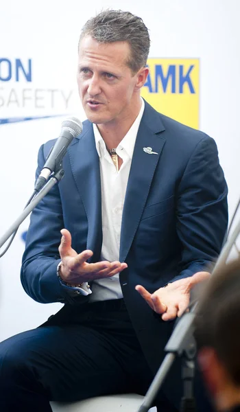 Alman Formula 1 pilotu Michael Schumacher — Stok fotoğraf