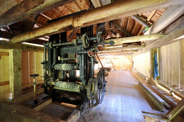 Machine in a sawmill — Stock Photo, Image