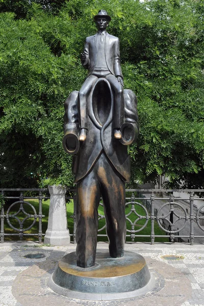 Franz-Kafka-Statue — Stockfoto