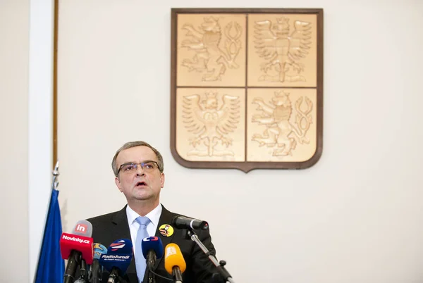 Чеський міністр фінансів Мирослав Kalousek — стокове фото