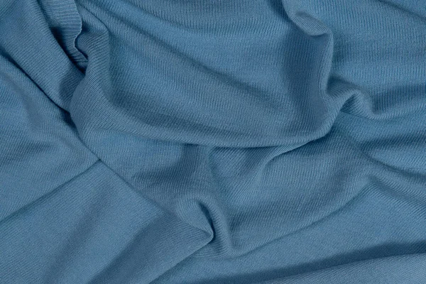 Синій бавовняної тканини — стокове фото