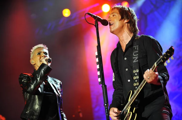 Roxette - Marie Fredriksson y Per Gessle — Foto de Stock