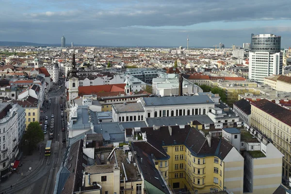 Вид на город Вена — стоковое фото