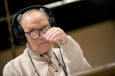 Ünlü İtalyan besteci Ennio Morricone