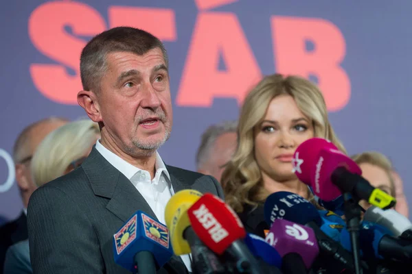 Tsjechisch politicus en ondernemer Andrej Babis — Stockfoto