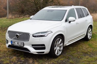 Most, Çek Cumhuriyeti - 24 Kasım 2016: Yeni Volvo Xc 90 Most, Çek Cumhuriyeti, 24 Kasım 2016 yılında.