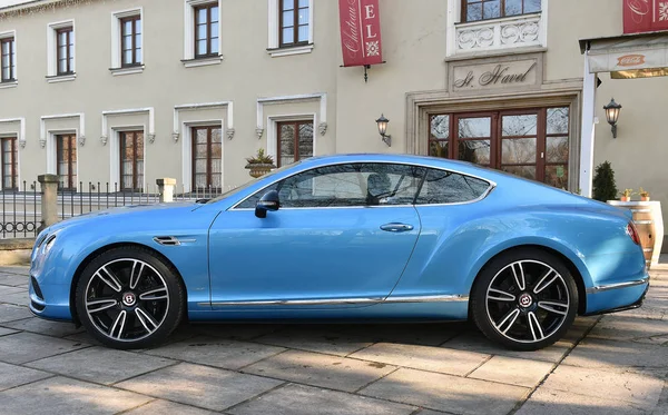 Praga República Checa Febrero 2017 Bentley Continental Praga República Checa — Foto de Stock