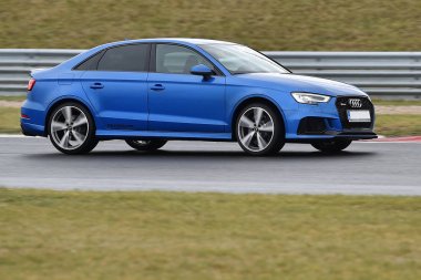 Most, Çek Cumhuriyeti - 5 Ocak 2018: Audi Rs3 Most, Çek Cumhuriyeti, 5 Ocak 2018.