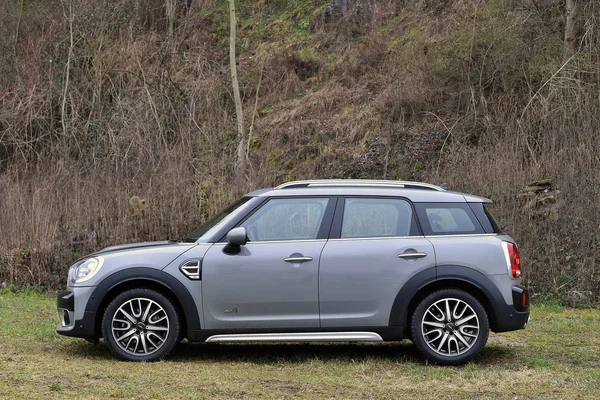 Stechovice Cseh Köztársaság Január 2018 Ban Minicooper Honfitársa Stechovice Cseh — Stock Fotó