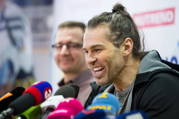 Kladno République Tchèque 1Er Février 2018 Célèbre Joueur Tchèque Hockey — Photo