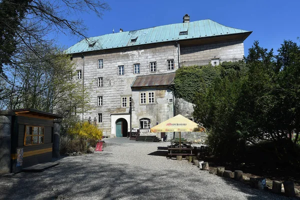 Schloss Houska Nordböhmen Tschechische Republik — Stockfoto