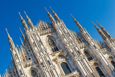 Milano, İtalya 'daki Duomo di Milano Katedrali
