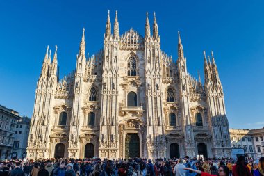 Milano, İtalya 'daki Duomo di Milano Katedrali