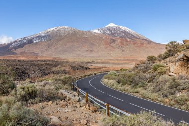 Teide Dağı Ulusal Parkı Tenerife, İspanya
