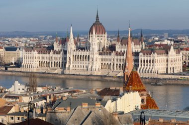 Macaristan 'ın Budapeşte kentinde Macar parlamentosu