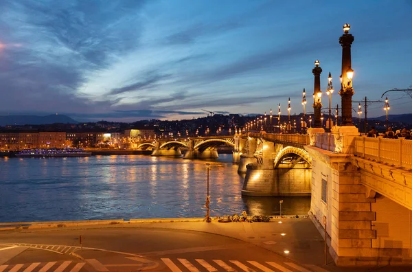 Margaret Bridge Budapest Hungary — Stock Photo, Image
