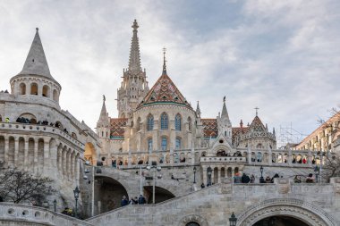Fisherman's Burcu ve Matthias kilise Budapeşte, Macaristan