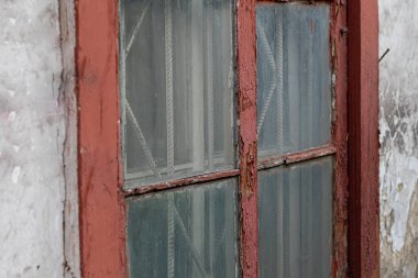 Eski kırsal ahşap yüzey. Arkaplan ve inşaat tahtaları. Kahverengi doku. Boşluğu kopyala