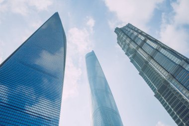 Şangay'daki sabah saat.